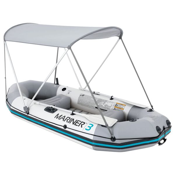 InteX B&aring;tkapell gr&aring; 160x142 cm oxfordtyg