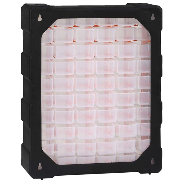 vidaXL Sortimentsk&aring;p med 60 l&aring;dor 38x16x47,5 cm