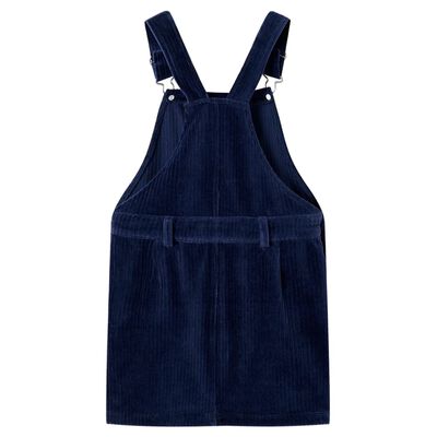 Hängselklänning för barn manchester marinblå 92