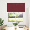 vidaXL Plisserad persienn Bordeaux r&ouml;d 105x100 cm tyg bredd 104,4cm