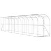 vidaXL H&ouml;nshus mot V&auml;gg Silver 600 x 150 x 215 cm Galvaniserat st&aring;l