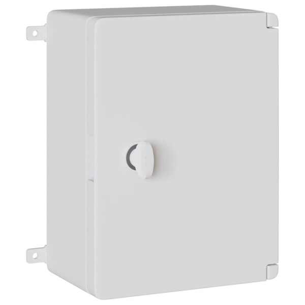 vidaXL Kontrollskåp Grå 21 x 13 x 28 cm ABS Plast