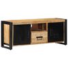 vidaXL TV-b&auml;nk 100x30x40 cm massivt grovt tr&auml; mango