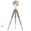 vidaXL Golvlampa massivt mangotr&auml; 165 cm