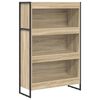 vidaXL Boksk&aring;p 80 x 30 x 121 cm Konstruerat tr&auml; Sonoma