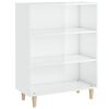 vidaXL Sk&auml;nksk&aring;p vit h&ouml;gglans 69,5x32,5x90 cm konstruerat tr&auml;