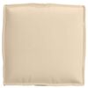 vidaXL Kudde 4 pcs Beige 40 x 40 x 8 cm Oxford Tyg