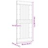 vidaXL D&ouml;rr NARVIK Naturf&auml;rg 90 x 210 cm Massiv furutr&auml;d&ouml;rr