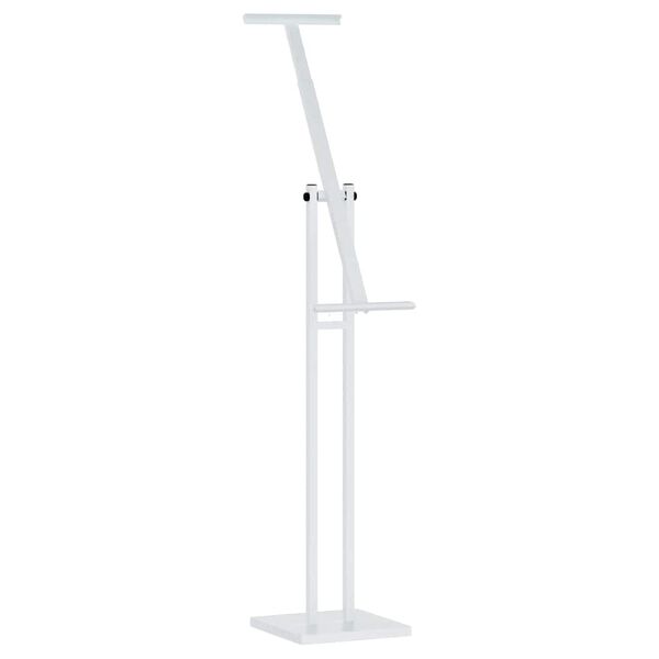 vidaXL M&auml;ssmontrar Vit 26,5 x 26,5 x 150 cm St&aring;l