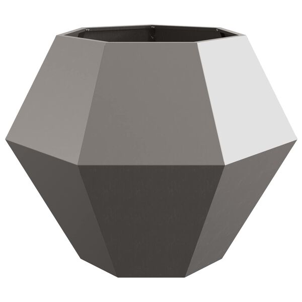 vidaXL Planteringsk&auml;rl 2 pcs Rostig 100 x 100 x 80 cm