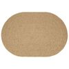 vidaXL Matta ZIZUR Brun 230 x 160 cm Polypropylen