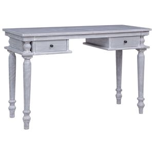 vidaXL Skrivbord 115x50x78 cm massivt mahognytr&auml;