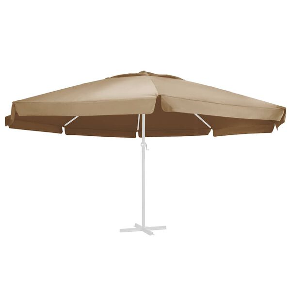 vidaXL Reservtyg f&ouml;r parasoll taupe 610 cm