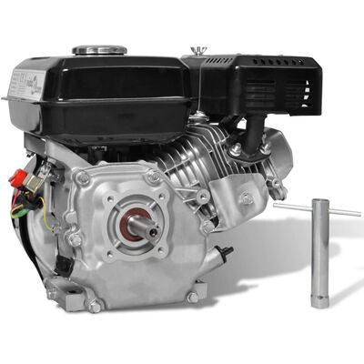 vidaXL Bensinmotor 6,5 HK 4,8 kW svart