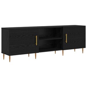 vidaXL TV-sk&aring;p 150 x 30 x 50 cm Svart ek Konstruerat tr&auml;