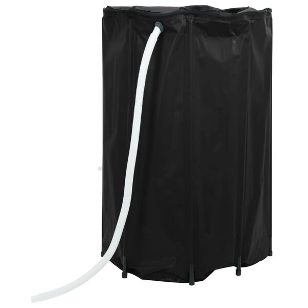 vidaXL Vattentank med kran vikbar 1000 L PVC