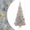 vidaXL Julgran Silver 210 cm PET