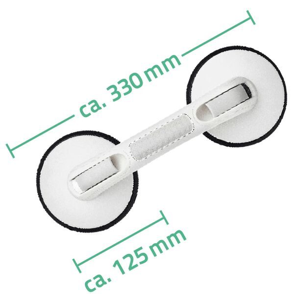 RIDDER St&ouml;dhandtag Premium 12,5 cm 80 kg vit A0243301