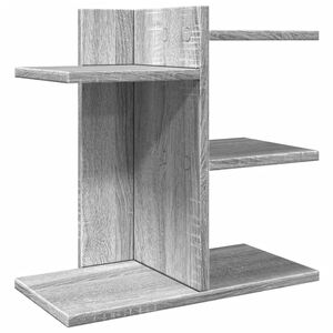vidaXL Skrivbordshyllor gr&aring; sonoma 42x21,5x42 cm konstruerat tr&auml;