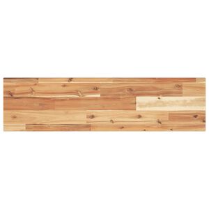 vidaXL Sv&auml;vande hylla 80x20x2 cm behandlat massivt akaciatr&auml;
