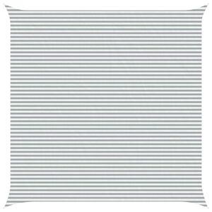 vidaXL Utomhus sols&auml;tt segel Ljusgr&aring; och vit. 7 x 7 m