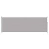 vidaXL Inf&auml;llbar sidomarkis 100x300 cm gr&aring;