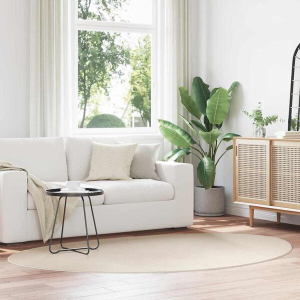 vidaXL Omr&aring;desmattor HUARTE Beige 160 x 230 cm Polyester