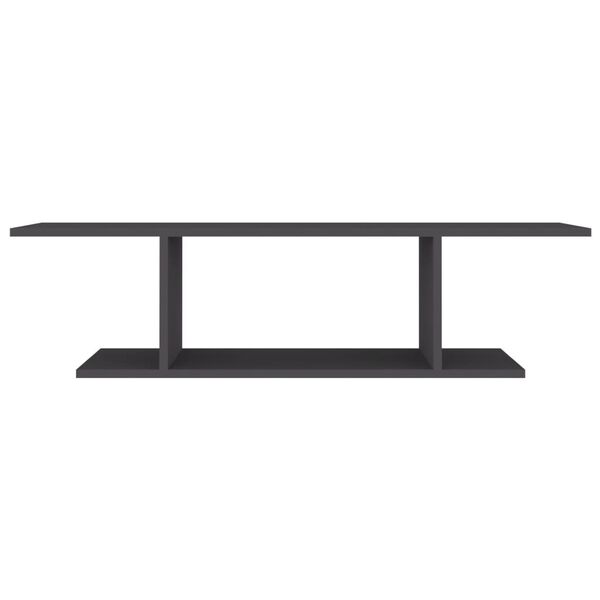 vidaXL V&auml;ggmonterat tv-sk&aring;p gr&aring; 103x30x26,5 cm