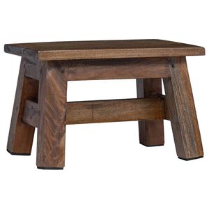 vidaXL Pall Naturf&auml;rg 30 x 20 x 20 cm Mahognytr&auml;