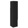 vidaXL H&ouml;rnsk&aring;p Svart 32x32x140cm Konstruerat tr&auml;