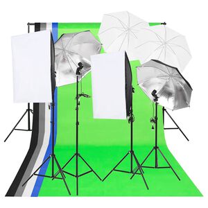 vidaXL Fotostudio kit