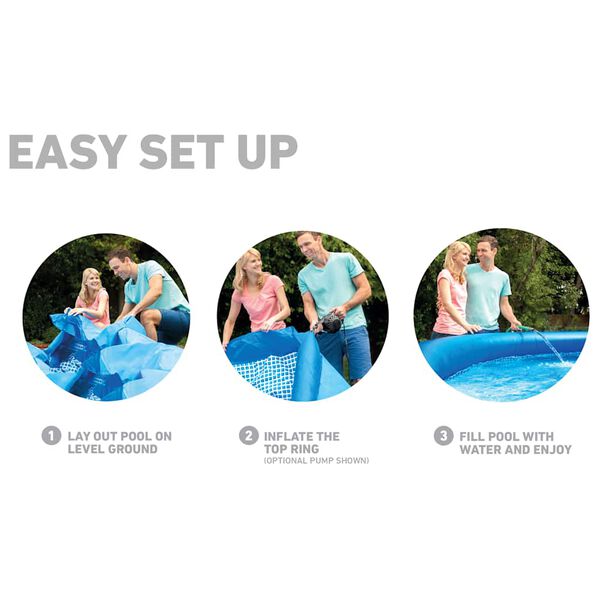 Intex Pool Easy Set med filtersystem 457x84 cm