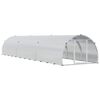 vidaXL H&ouml;nsg&aring;rd Silver 600 x 150 x 100 cm Galvaniserat st&aring;l