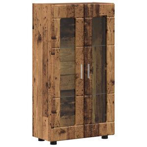 vidaXL Sideboard FLORIN 55,5 x 29 x 100 cm Gammalt tr&auml; Konstruerat tr&auml;