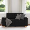 vidaXL Loveseat soffa svart 160x77x82 cm tyg