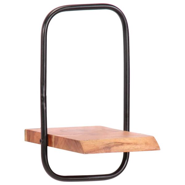 vidaXL Vägghyllor 5 delar massivt trä akacia