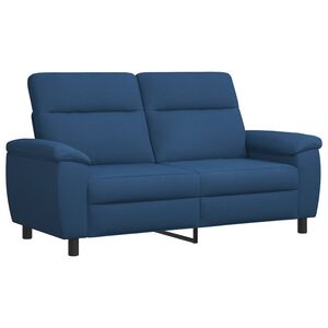 vidaXL Soffa Bl&aring; 178 x 90 x 95 cm Tyg
