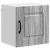 vidaXL Diskmaskin panel Kalmar Gr&aring; Sonoma 40 x 31 x 40 cm