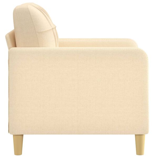 vidaXL F&aring;t&ouml;lj gr&auml;ddvit 60 cm tyg