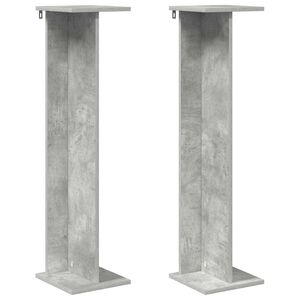 vidaXL V&auml;xtst&auml;ll BetongGr&aring; 25 x 25,5 x 100,5 cm Konstruerat tr&auml;
