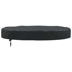vidaXL Utebordsskydd 62 x 62 x 10 cm 210D Oxford Tyg Rund Vattent&aring;lig