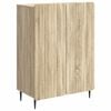 vidaXL Sideboard Sonoma-ek 66 x 34,5 x 92 cm Konstruerat tr&auml;