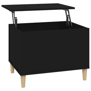 vidaXL Soffbord svart 60x44,5x45 cm konstruerat tr&auml;