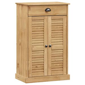 vidaXL Skosk&aring;p VIGO 60x35x96 cm massiv furu