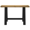 vidaXL Konsolbord NOAIN A-formade ben 120x30x75 cm massiv furu