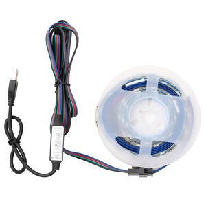 vidaXL LED Band med LED-ljusslingor Svart 180 cm SMD5050