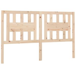 vidaXL S&auml;nggavel 206x4x100 cm massiv furu