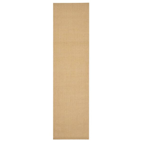 vidaXL Matta naturlig sisal 66x250 cm