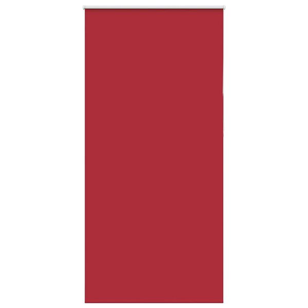 vidaXL Rullgardin m&ouml;rkl&auml;ggningsr&ouml;d 115x210 cm tyg bredd 110,7 cm