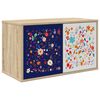 vidaXL V&auml;ggmonterad TV-sk&aring;p MAINZ 69 x 33 x 40 cm Sonoma-ek